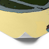 Poster Nancy 5 en Abstrait (Coin)