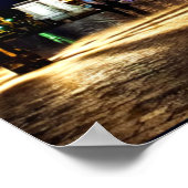 Poster Nancy, France à la nuit (Coin)