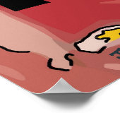 Poster Nancy In Red Chair, ajouter le texte (Coin)