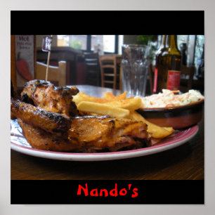 Poster Nando, Nando's