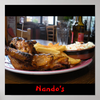Poster Nando, Nando's
