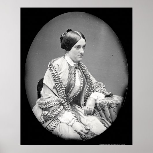 Poster "Nannie" Macomb Daguerreotype 1850 (Devant)