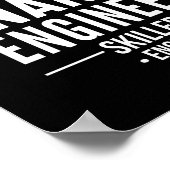 Poster NANO cadeau ingénieur (Coin)