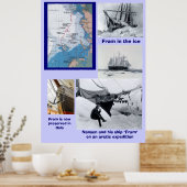 Poster Nansen's Voyages, Fram (Cuisine)