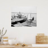 Poster Nantasket à Manhasset, 1904 (Cuisine)