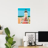 Poster Nantucket (Bureau à domicile)