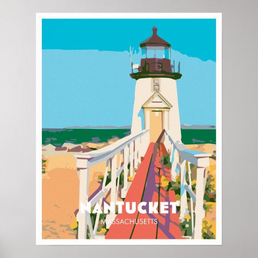 Poster Nantucket (Devant)