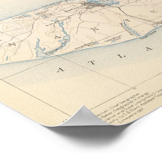 Poster Nantucket, Massachusetts (Coin)