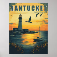 Nantucket vintage, Massachusetts - Charme de l'île