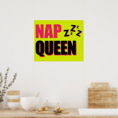 Poster Nap Queen ZZZ (Cuisine)