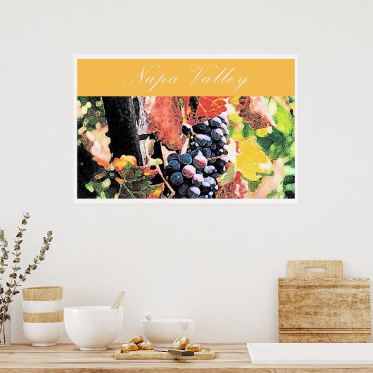 Poster Napa Valley (Cuisine)