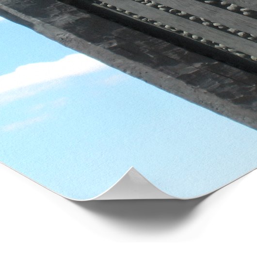 Poster Napa Valley Wine Press/Crusher Monument (Coin)