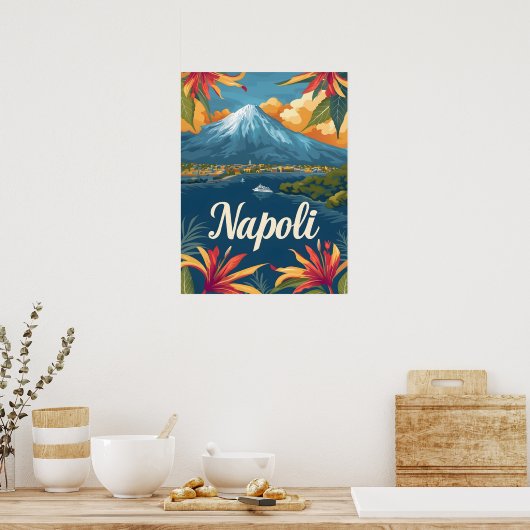 Poster Naples (Cuisine)