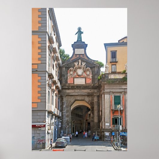 Poster Naples. #3. (Devant)