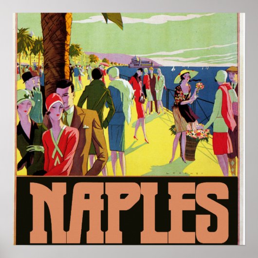 Poster Naples Floride (Devant)