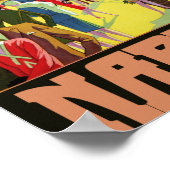 Poster Naples Floride (Coin)