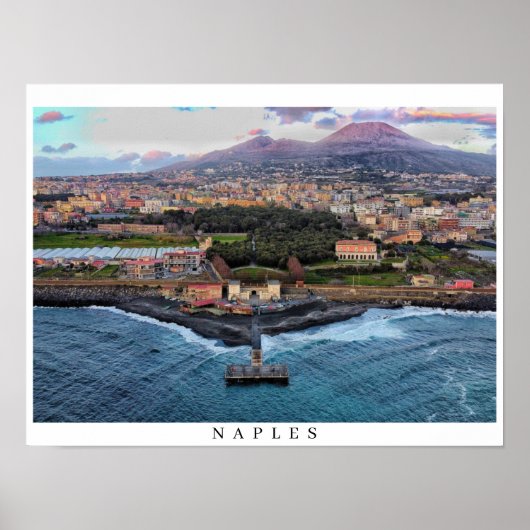 Poster Naples Italie (Devant)