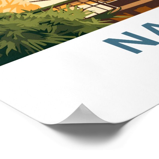 Poster Naples Italie - Imprimer (Coin)