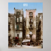 Poster Naples, Italie vers 1900 (Devant)