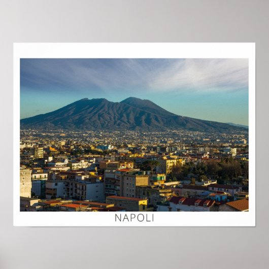 Poster Naples / Naples Italie (Devant)