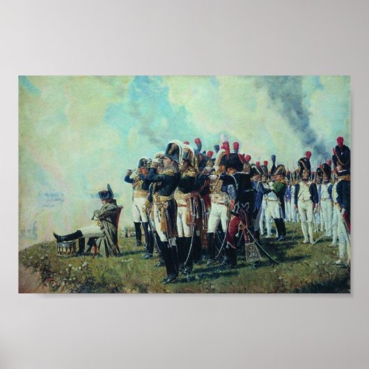Poster Napoléon à Borodino (Devant)