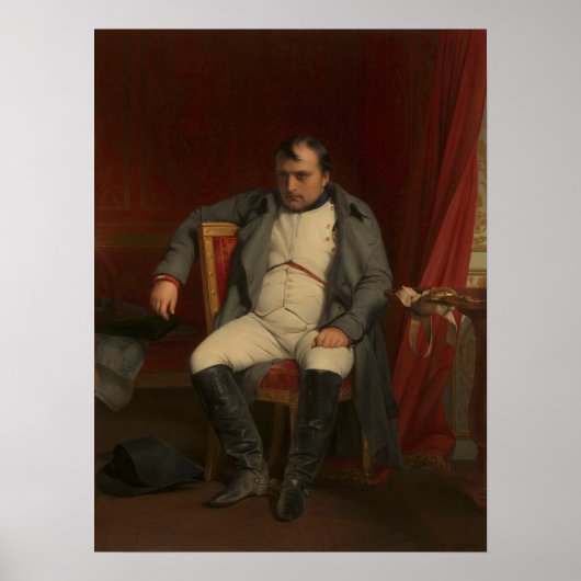 Poster Napoléon à Fontainebleau, le 31 mars 1814 (Devant)