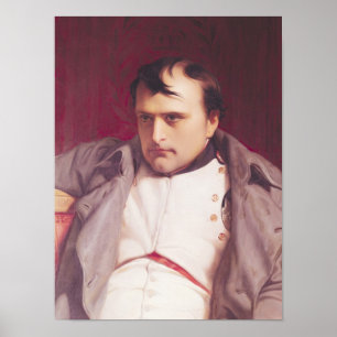 Poster Napoleon  after his Abdication