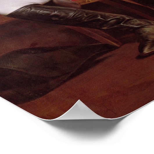 Poster Napoléon après son abdication (Coin)