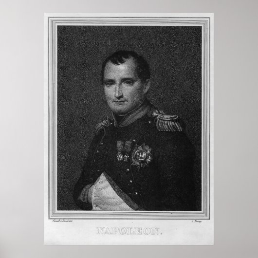 Poster Napoleon Bonaparte (Devant)