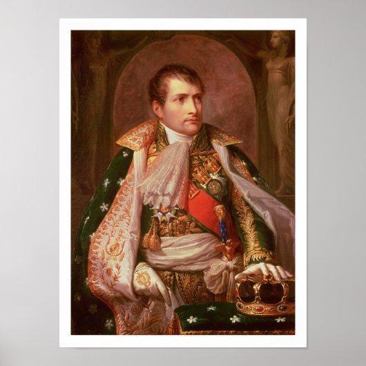 Poster Napoléon Bonaparte (1769-1821), as King of Italy (Devant)