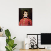 Poster Napoléon Bonaparte 1796 (Bureau à domicile)