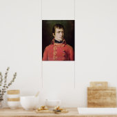 Poster Napoléon Bonaparte 1796 (Cuisine)