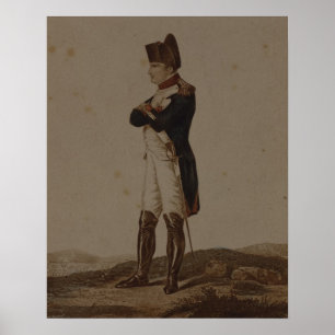 Poster Napoleon Bonaparte en tant que d'abord consul