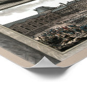 Poster Napoléon Bonaparte — Examen des troupes (Coin)