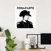 Poster Napoléon Bonaparte — Noir et blanc (Bureau à domicile)