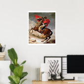 Poster Napoléon Crossing the Alps, c.1800 (oil on canvas) (Bureau à domicile)