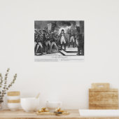 Poster Napoléon I arrive aux Tuileries (Cuisine)