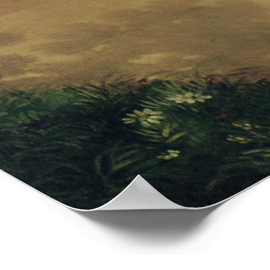 Poster Napoléon I devant le château de Malmaison (Coin)