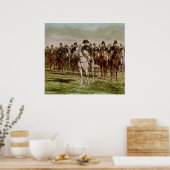 Poster Napoléon I et son état-major, vers 1860 (Cuisine)