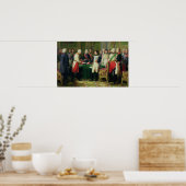 Poster Napoléon I recevant le baron Vincent (Cuisine)