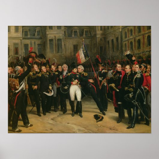 Poster Napoléon Ier Adieu à l'Impérial (Devant)