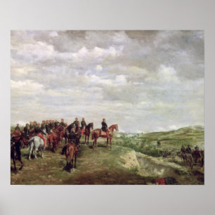 Poster Napoléon III (1808-73) à la bataille de Solferin