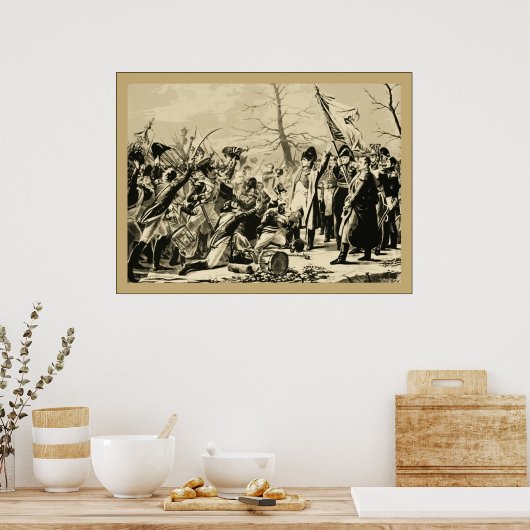 Poster Napoleon ~ Return From Elba (Cuisine)