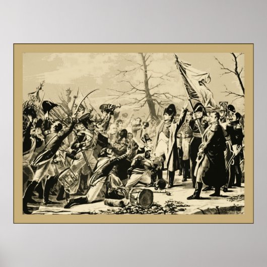 Poster Napoleon ~ Return From Elba (Devant)