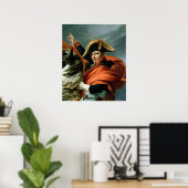 Poster Napoléon Traversant les Alpes 2 (Bureau à domicile)