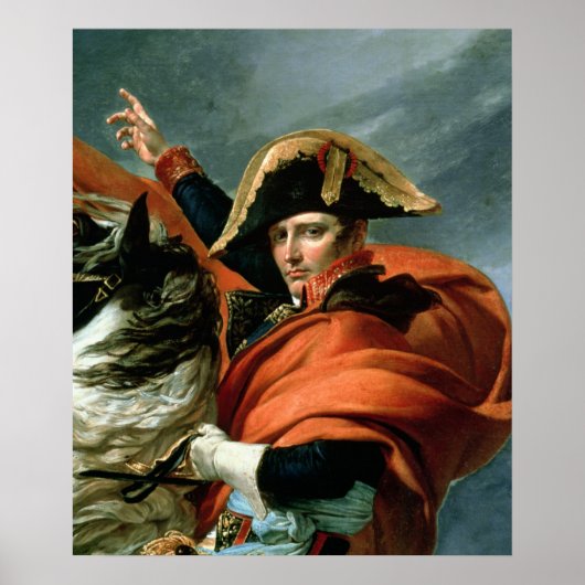 Poster Napoléon Traversant les Alpes 2 (Devant)