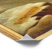 Poster Napoléon Traversant les Alpes le 20 mai 1800 (Coin)