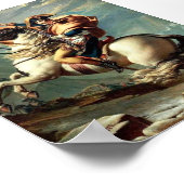 Poster Napoléon : Traverser les Alpes pour un rose (Coin)