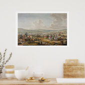 Poster Napoléon visite les oeuvres de siège à Danzig sous (Cuisine)