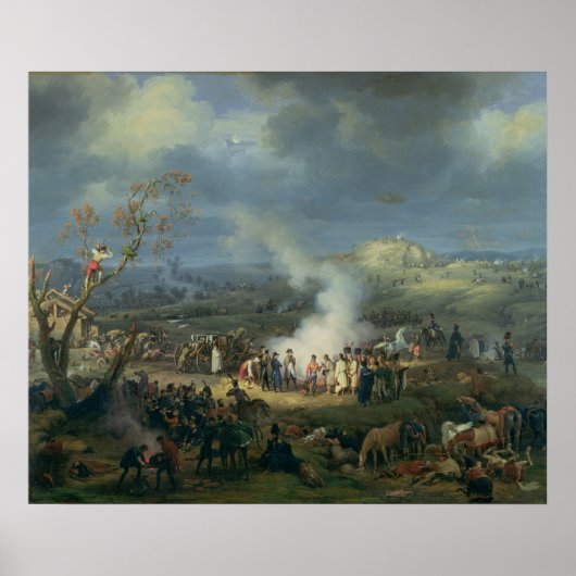 Poster Napoléon visite un Bivouac (Devant)